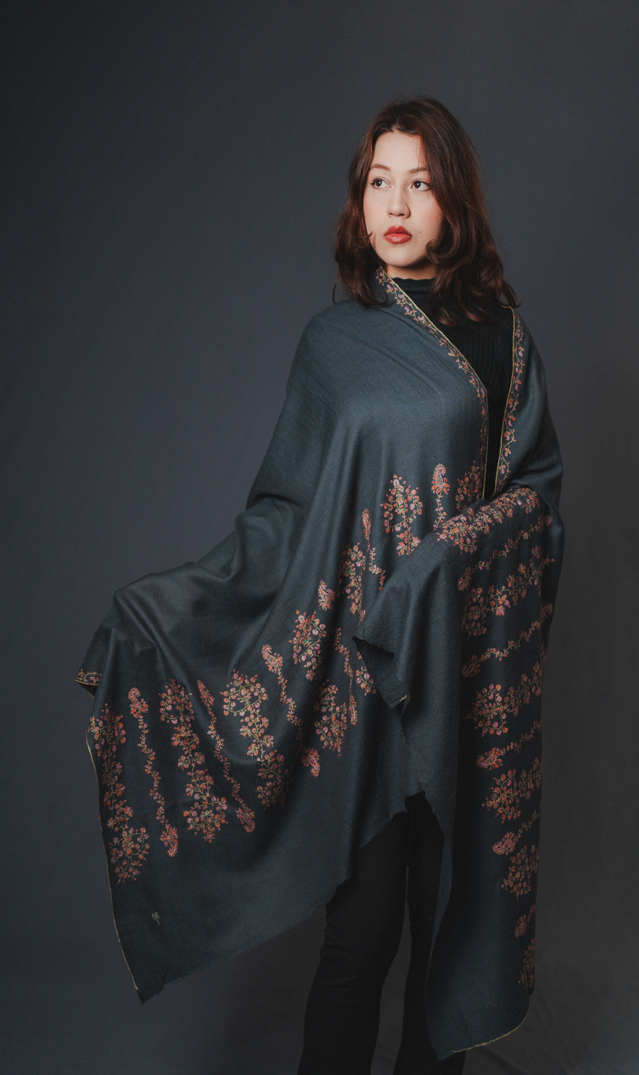 Kani Woven Pashmina Shawl — Master Weaver's Edition