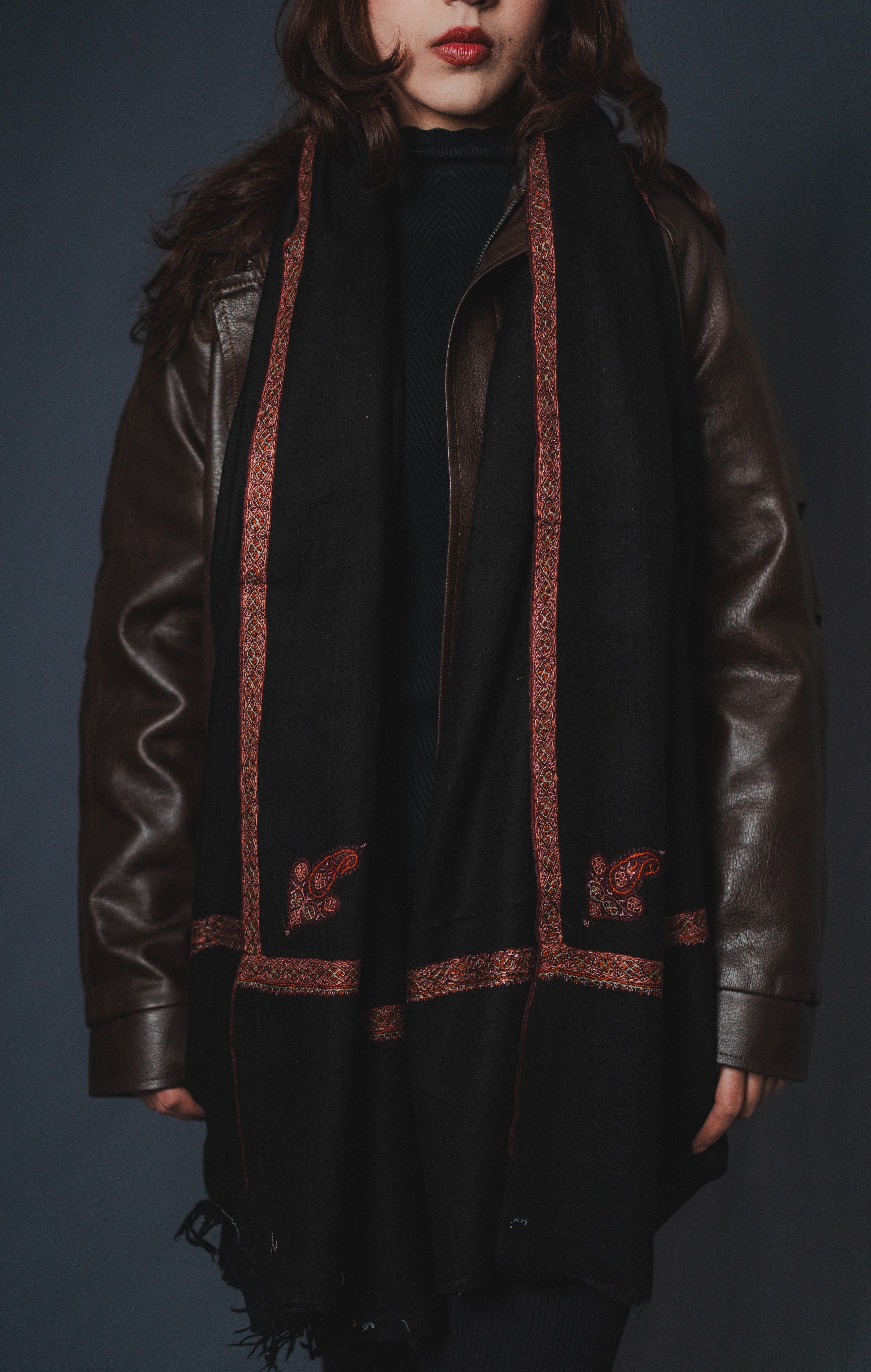 New Arrival Pashmina Shawl — Contemporary Palette